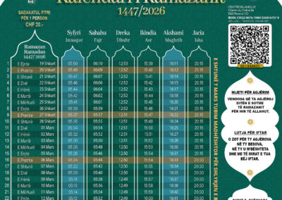 Vaktia e Ramazanit 2026